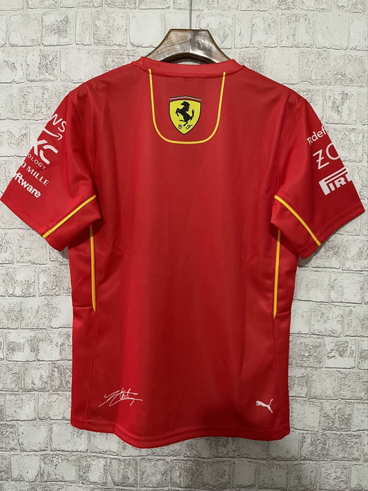 Scuderia Ferrari F1 2024 Team T-Shirt – Charles Leclerc #16 (S–5XL)