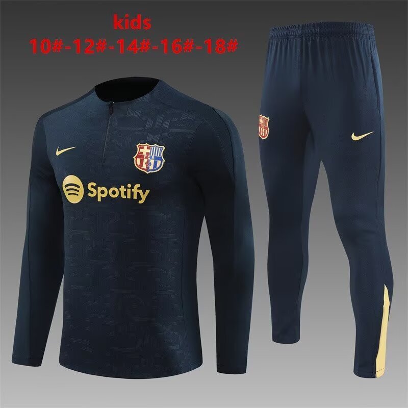 FC Barcelona Kids Training Suit – Navy Edition