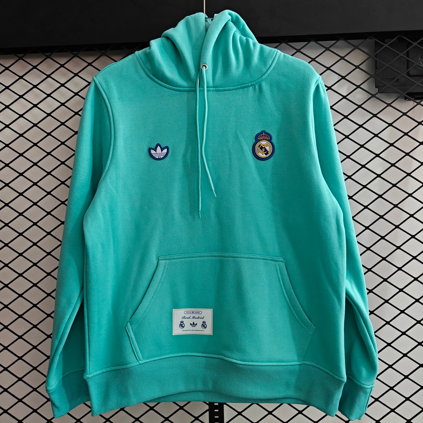 25/26 Real Madrid Mini Retro Embroidered Hoodie (S-3XL)