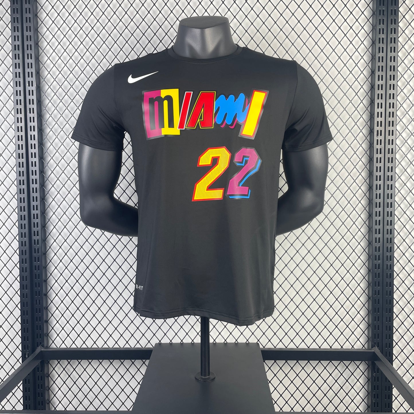 NBA Miami Heat Black T-Shirt – Vice City Edition #22