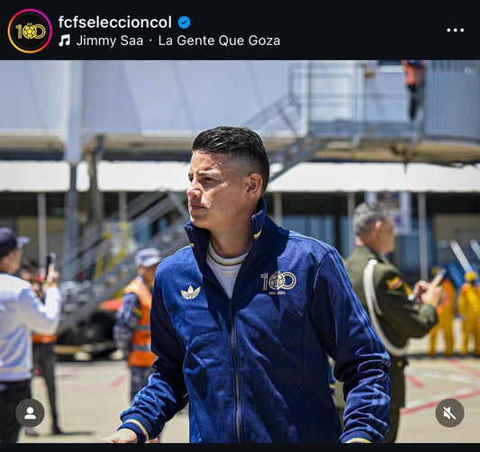 25/26 Colombia adidas Originals Retro Jacket Set S-XXL