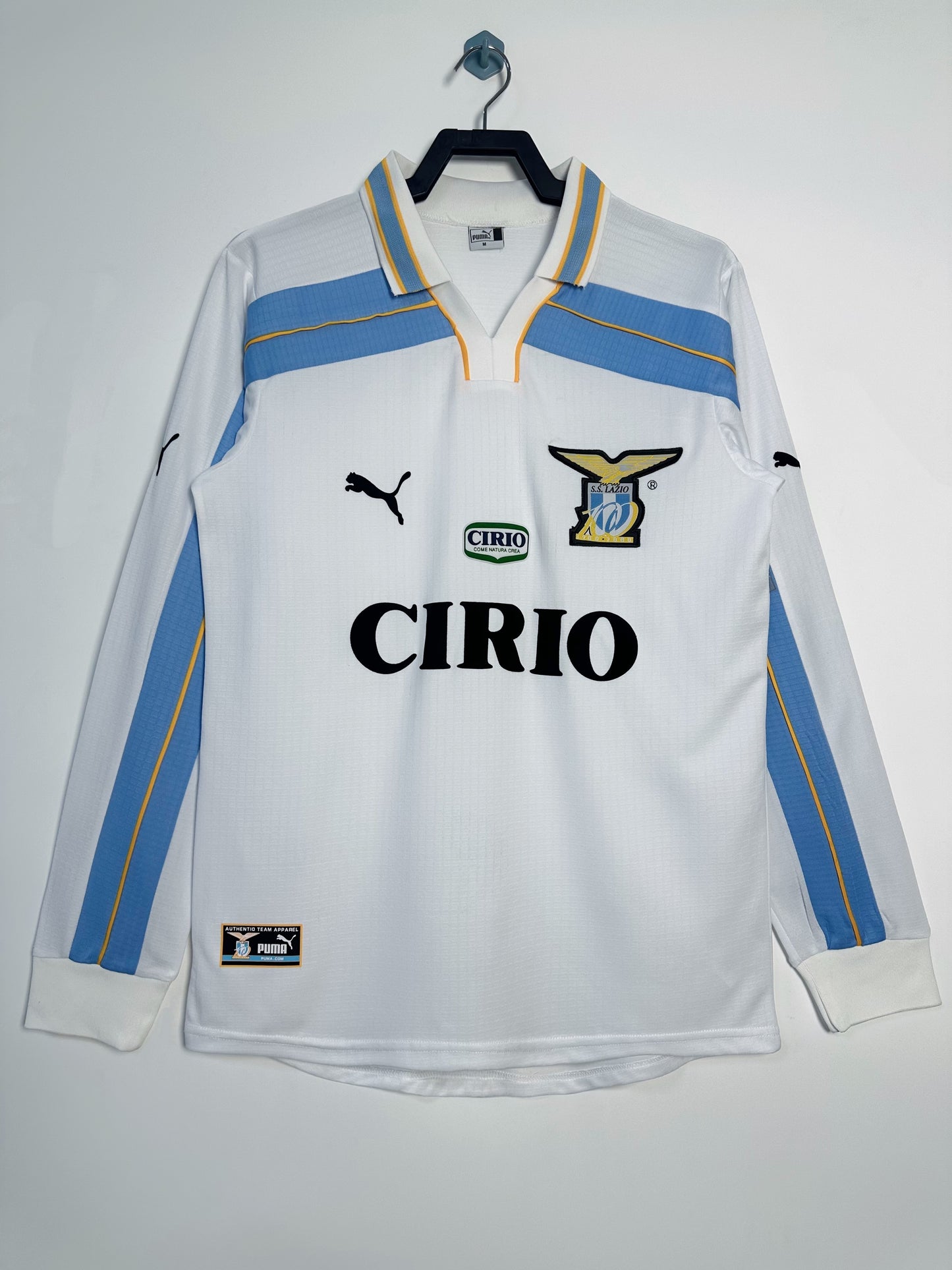 Retro 1998/00 Lazio Second away long sleeved S-XXL