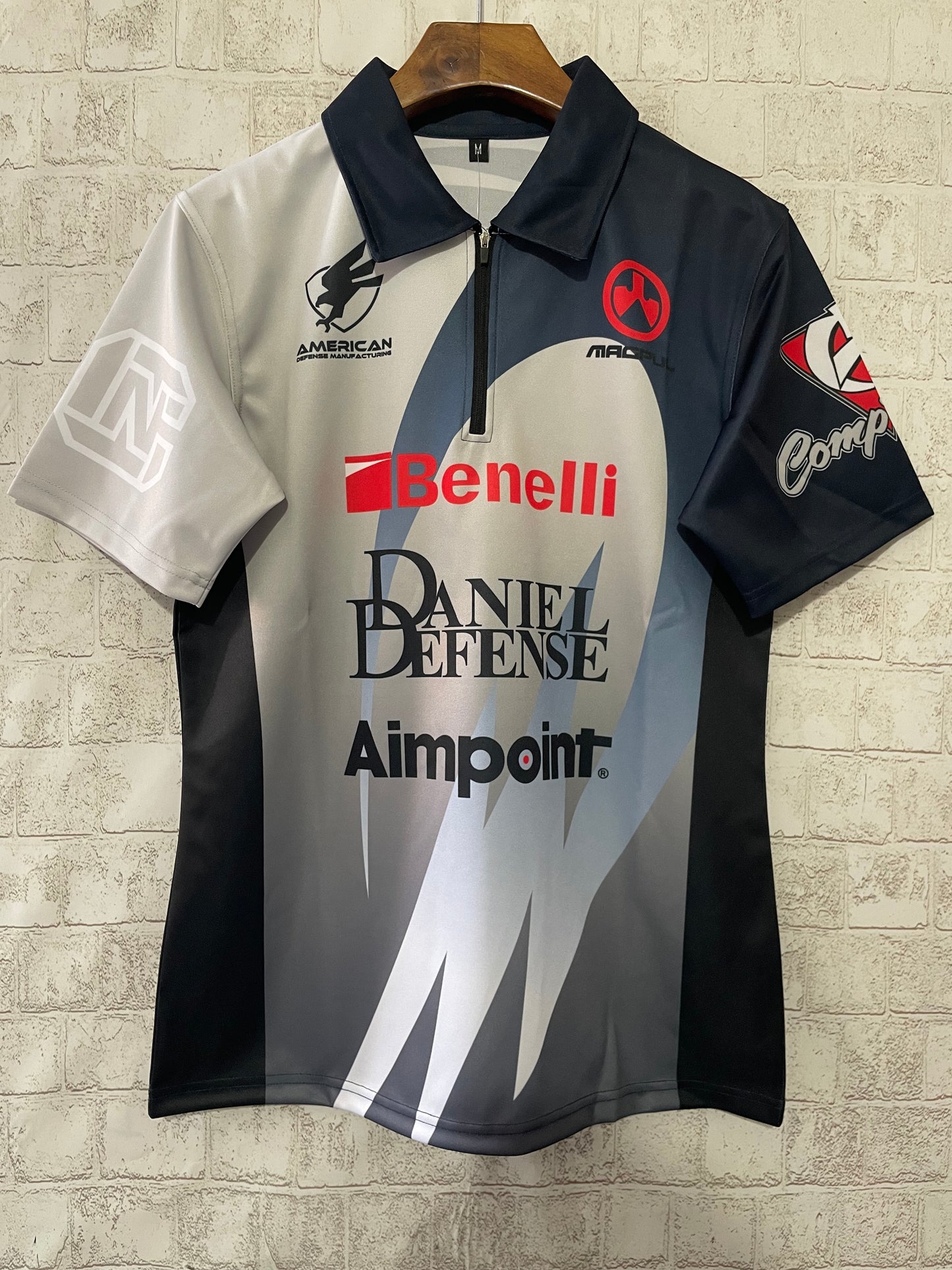 Tactical Shooting Team Polo Shirt – Daniel Defense x Aimpoint Edition (S–5XL, Unisex)