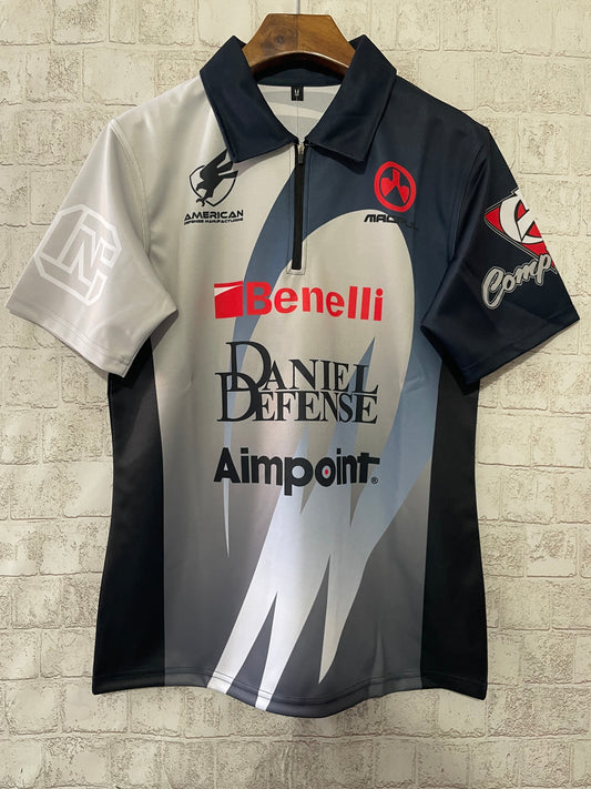 Tactical Shooting Team Polo Shirt – Daniel Defense x Aimpoint Edition (S–5XL, Unisex)