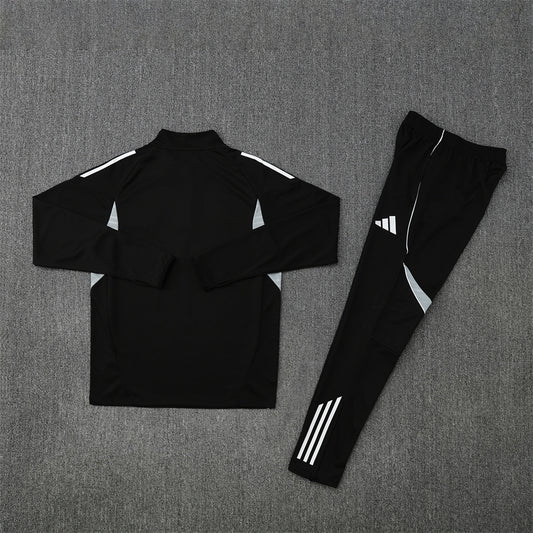 2025/26 Argentina Black Half Pull Training Suit (Adults&Kids)