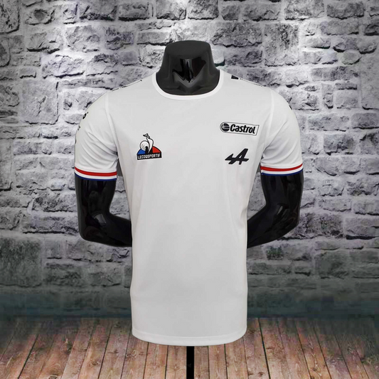 Alpine F1 Team White T-Shirt – Gaoshan Edition S–5XL