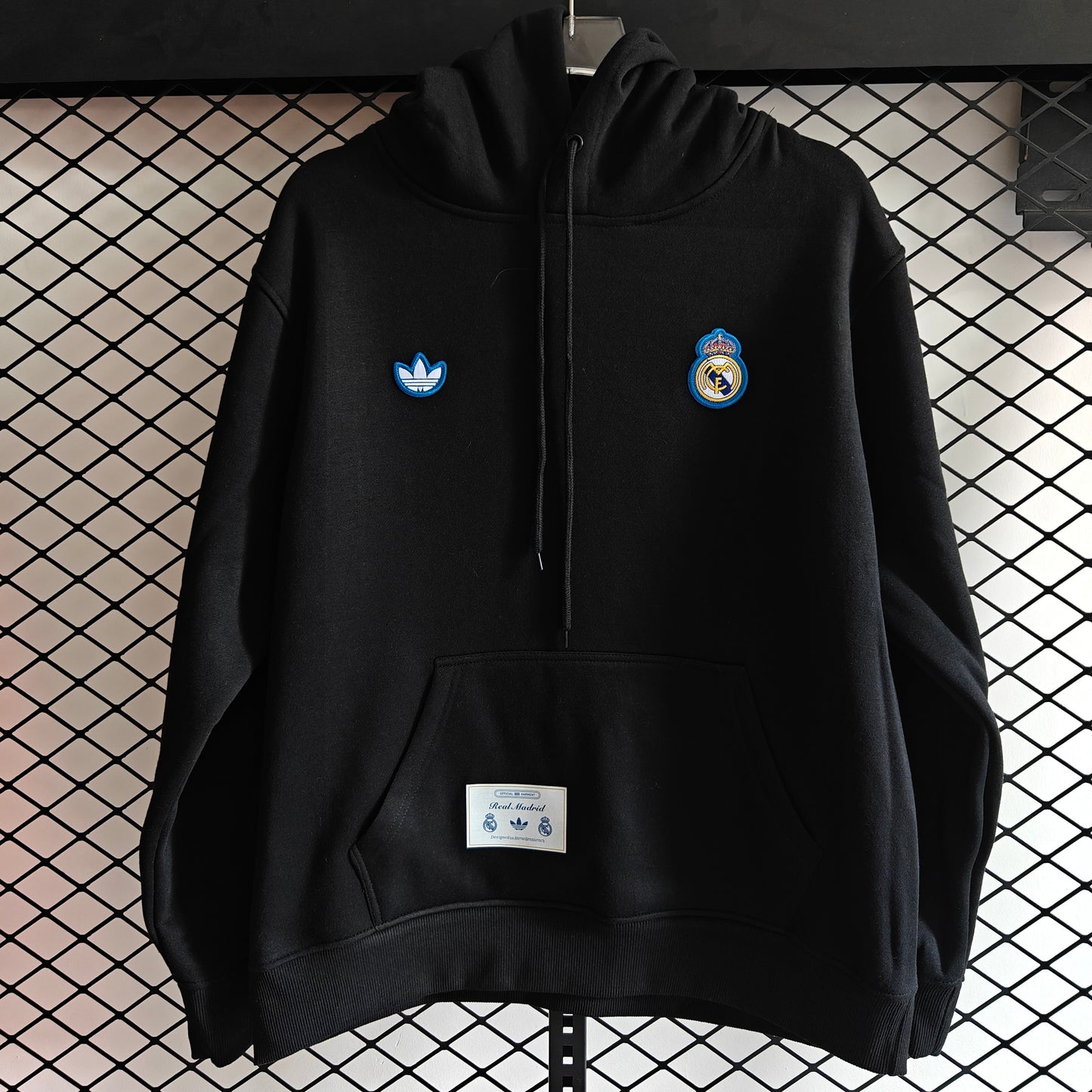 25/26 Real Madrid Mini Retro Embroidered Hoodie (S-3XL)