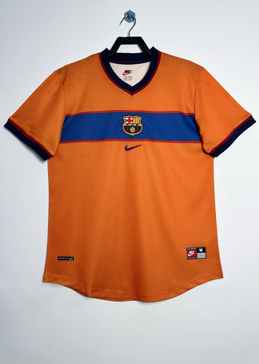 Retro 1998/99 Barcelona Second away S-XXL