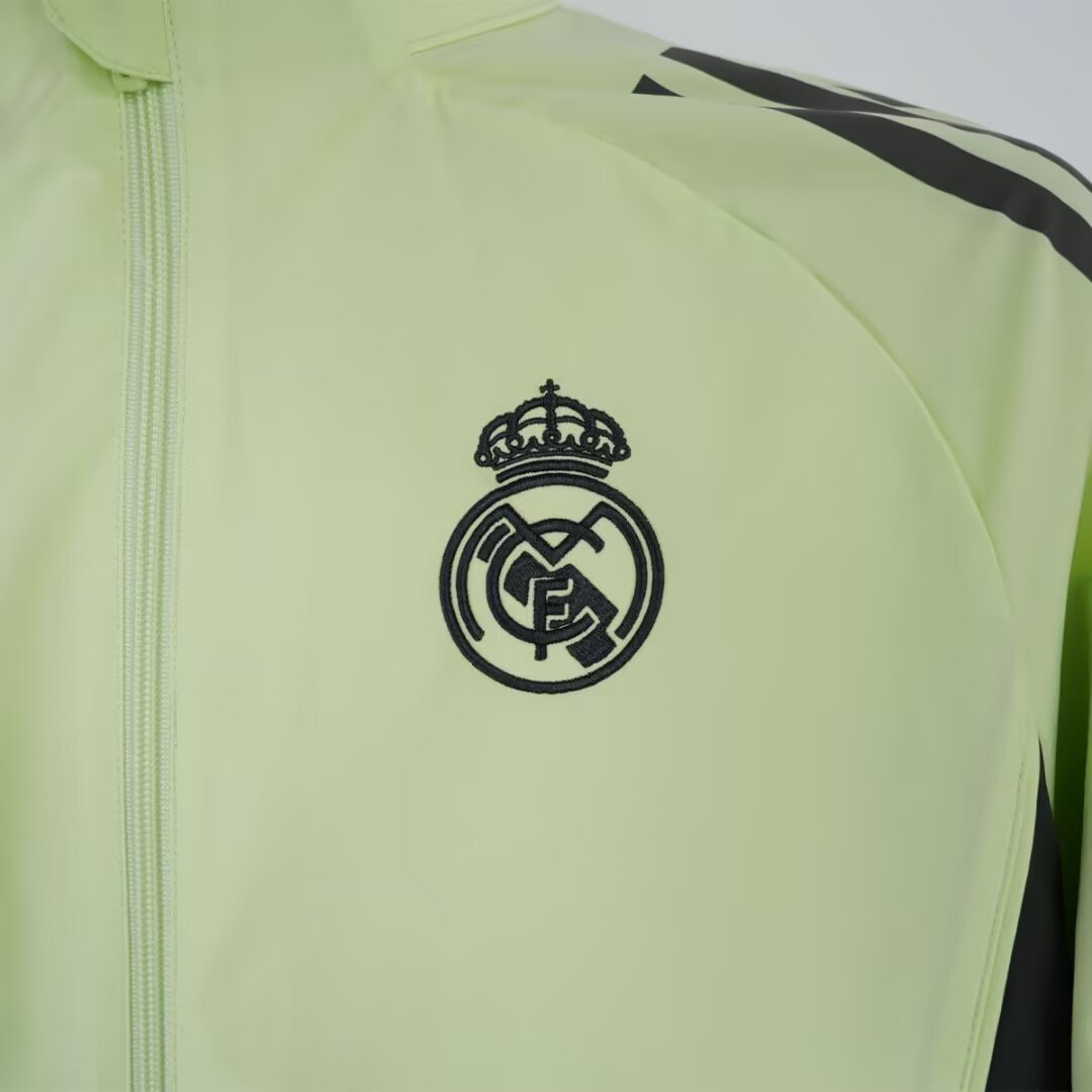 25/26 Real Madrid Light Green Windbreaker S-3XL