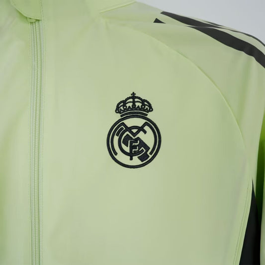 25/26 Real Madrid Light Green Windbreaker S-3XL