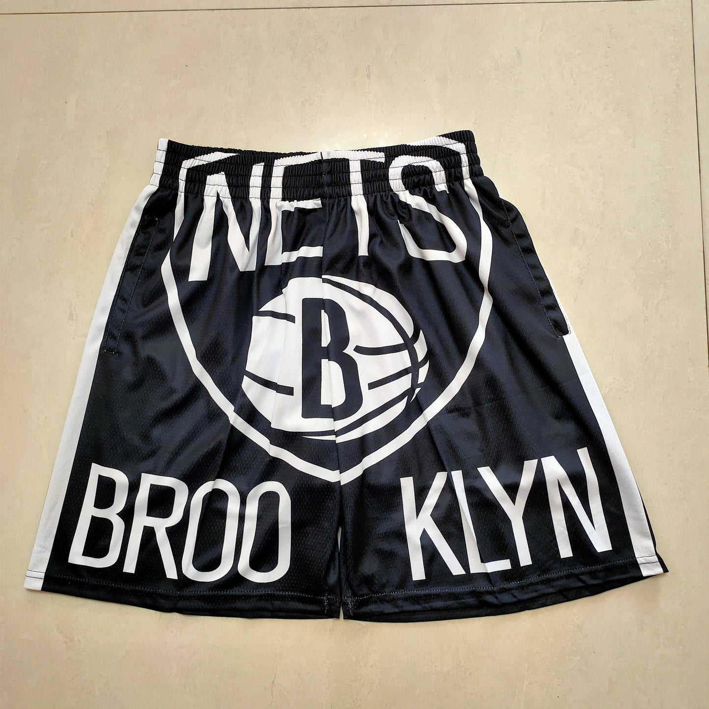 Nets Mitchell&ness Classic Black Shorts