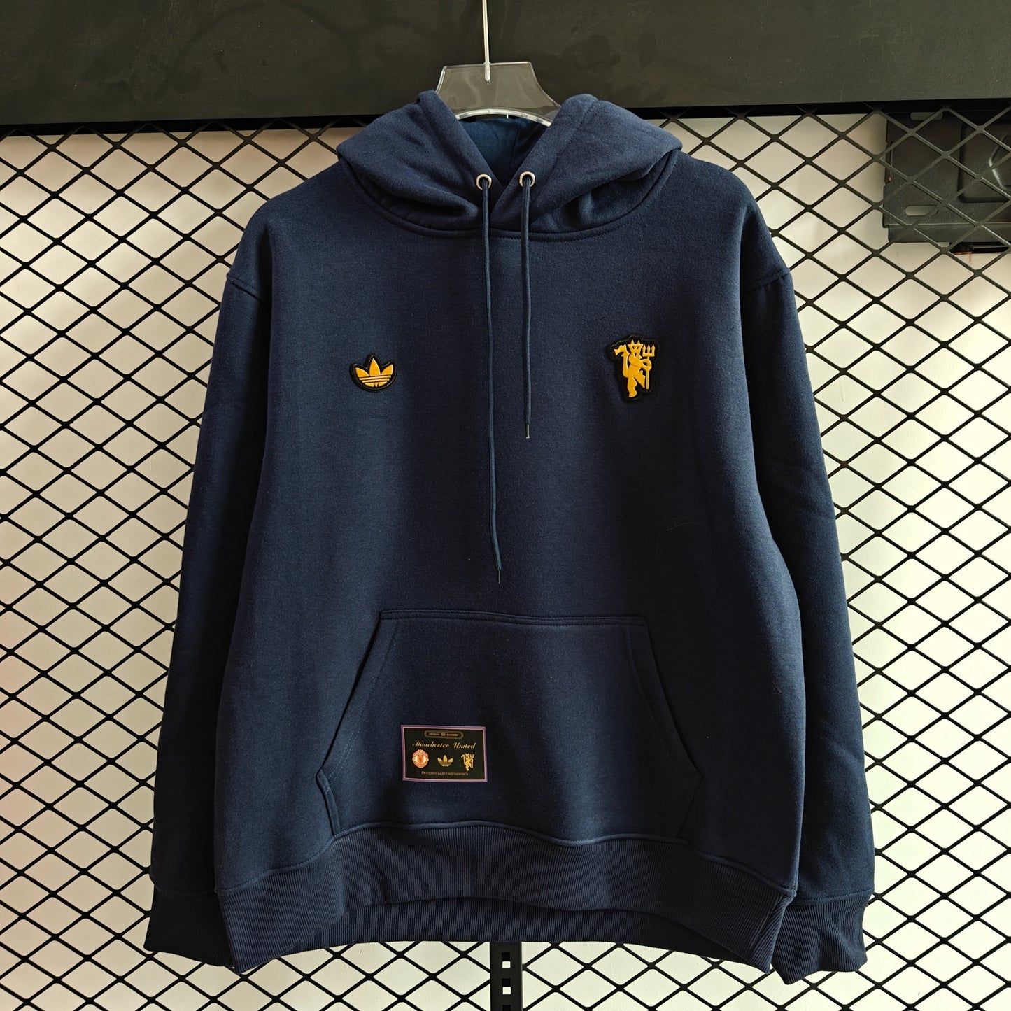 25/26 Manchester United vintage embroidered version Hoodie (S-3XL)