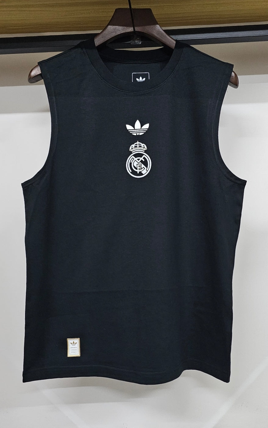 25/26 Real Madrid pure cotton football vest T-shirt (S-3XL)