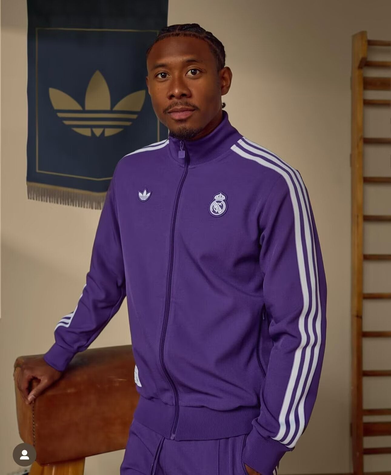 25/26 Real Madrid Adidas Originals Retro Jacket Set (S–XXL)
