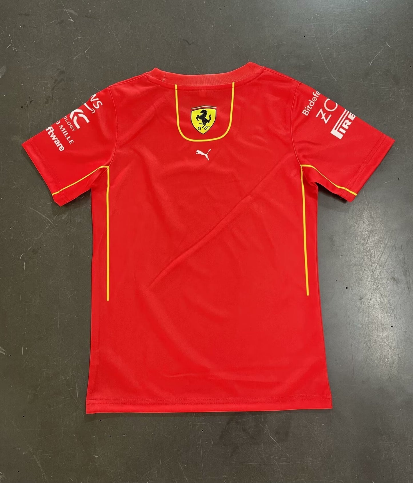 Scuderia Ferrari F1 Kids T-Shirt – 2024 Team Edition