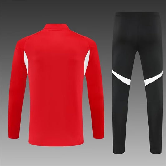 Liverpool 25/26 Training Tracksuit – Red & Black