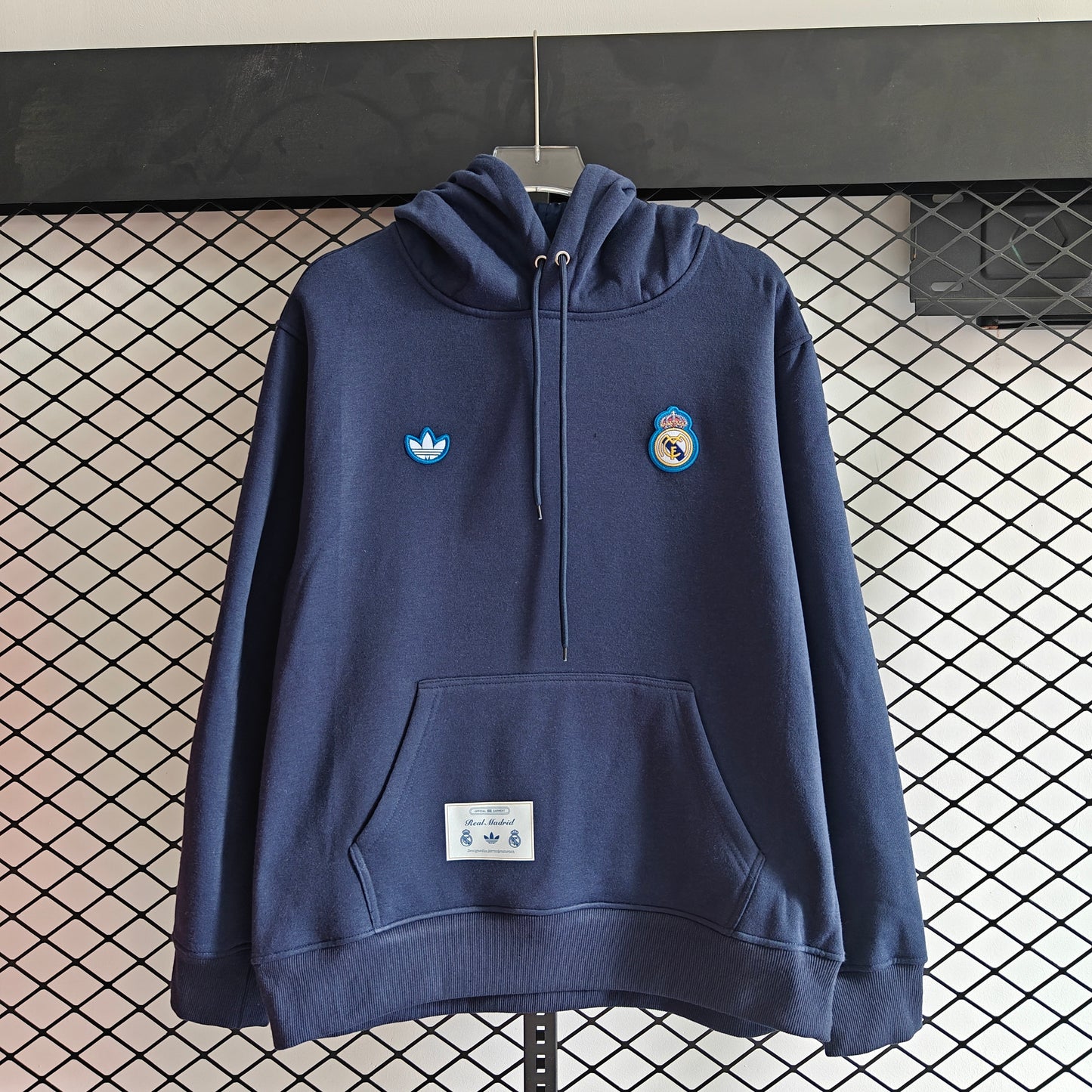 25/26 Real Madrid Mini Retro Embroidered Hoodie (S-3XL)