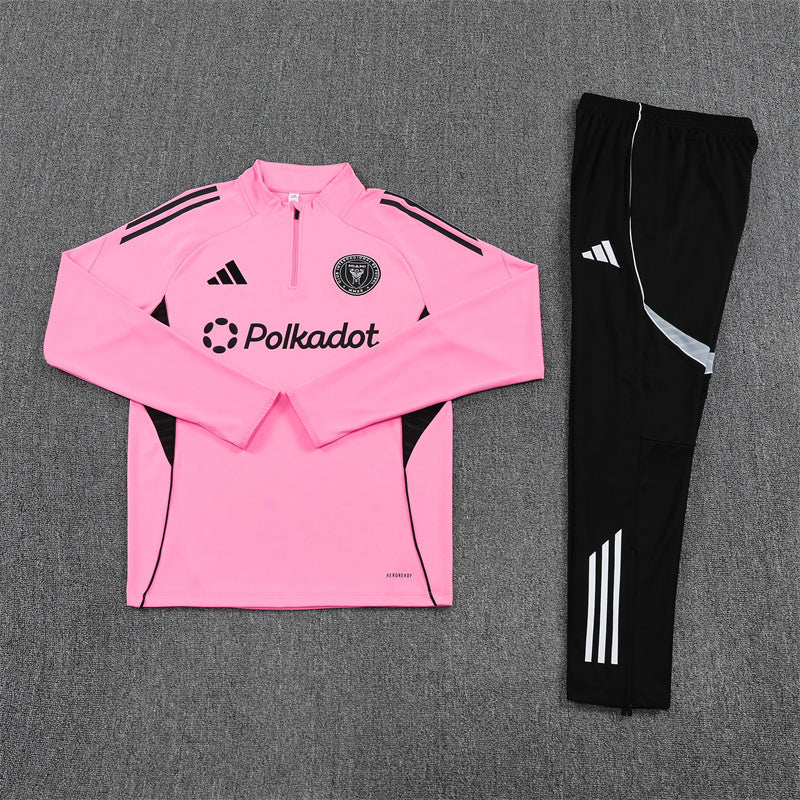 2025/26 Miami Pink Half Pull Training Suit (Adults&Kids)