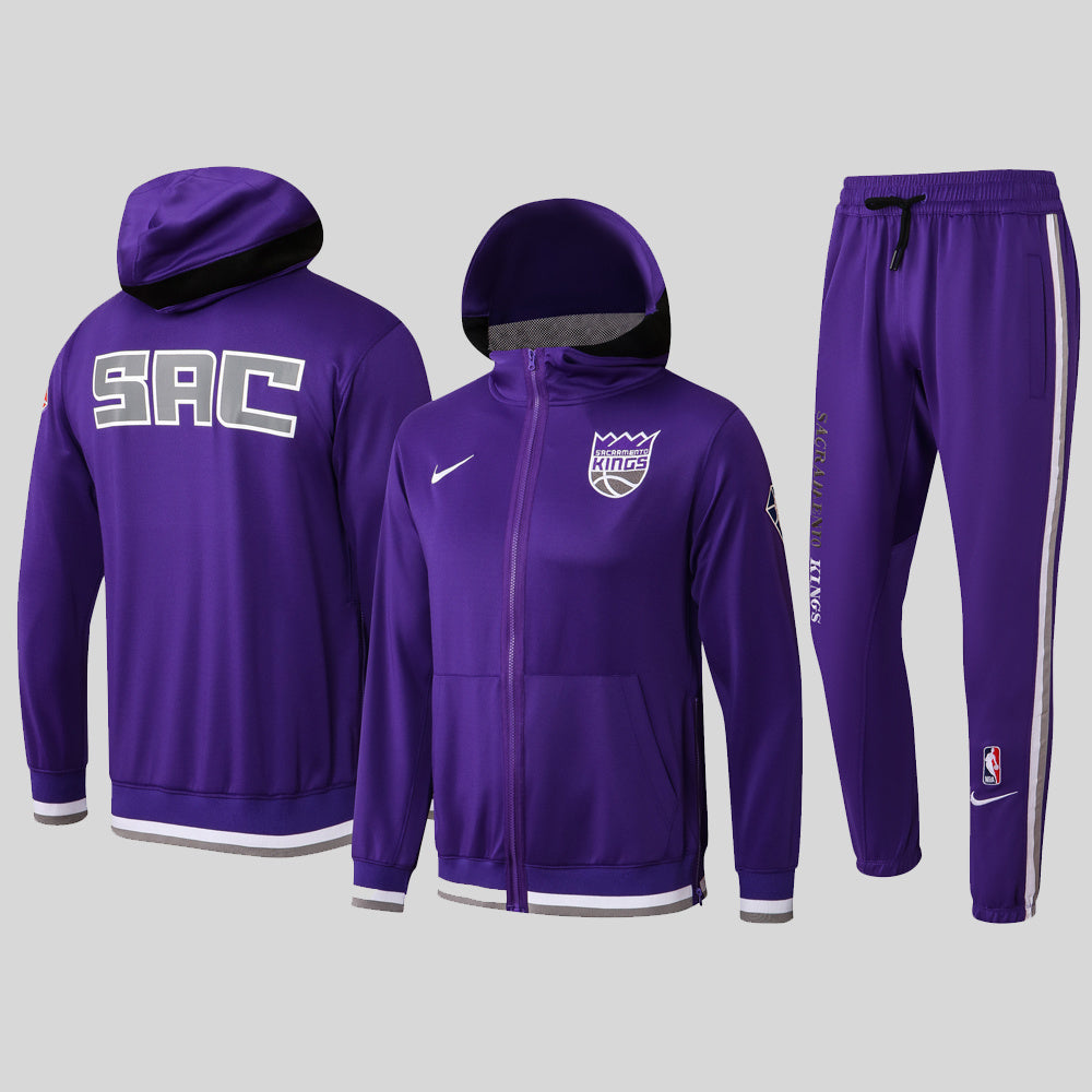 NBA Sacramento Kings Purple Tracksuit – Hoodie & Pants (S to 2XL)