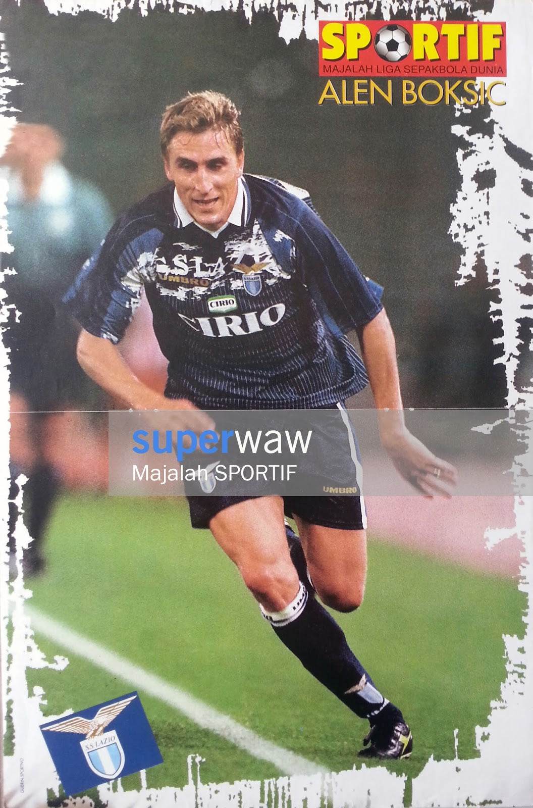 Retro 1996/97 Lazio Away Shirt