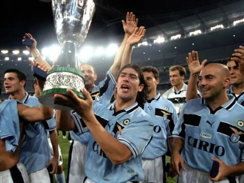 Retro 1998/99 Lazio Away Long-Sleeved Shirt