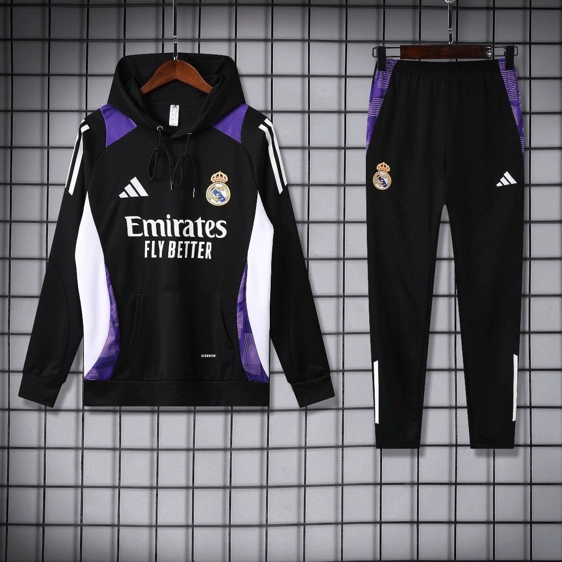 Real Madrid hoodie training uniform S-XXL