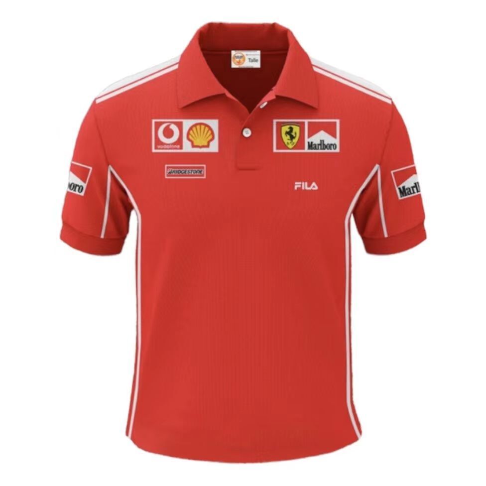 Ferrari F1 Team Polo Shirt – Classic Red Racing Edition