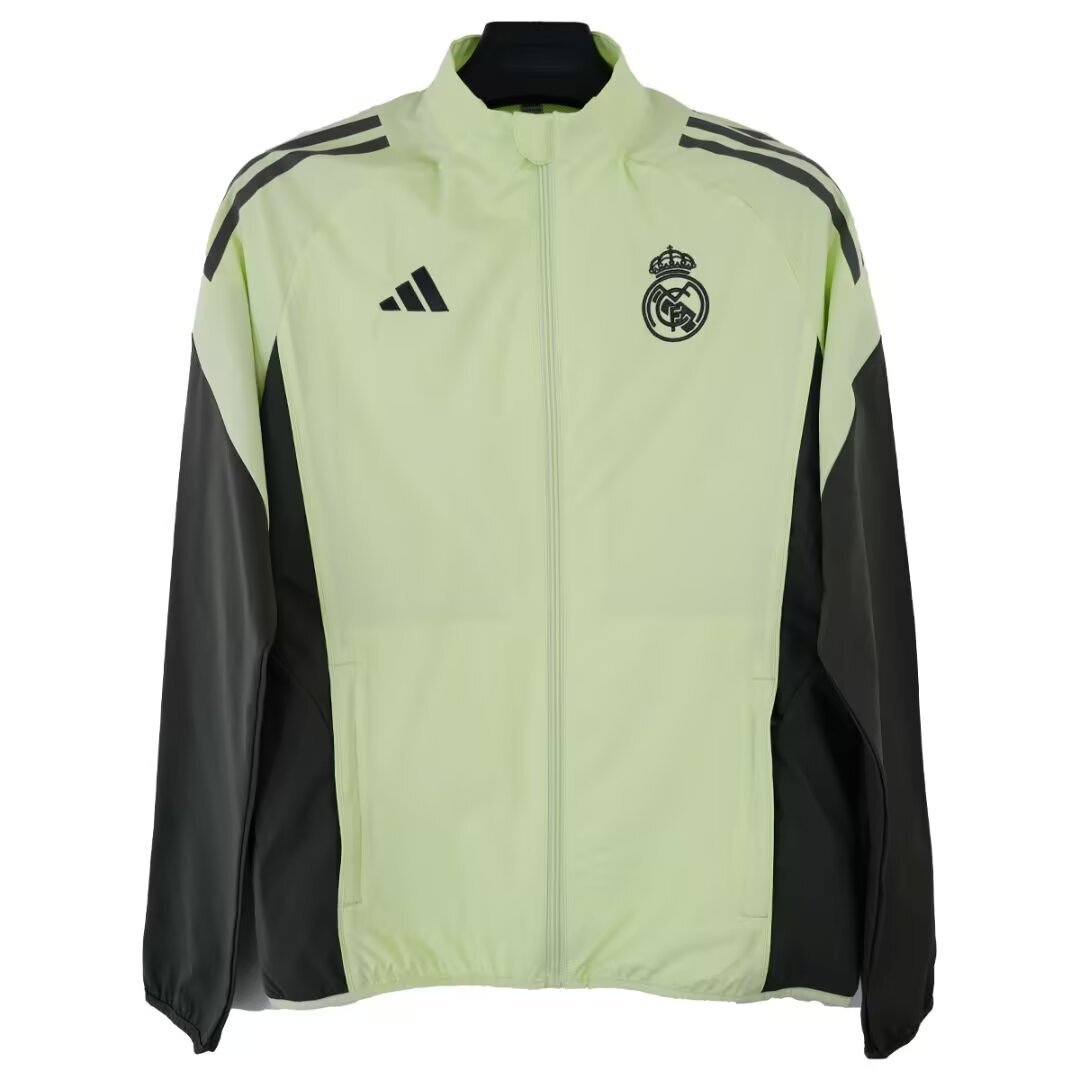 25/26 Real Madrid Light Green Windbreaker S-3XL