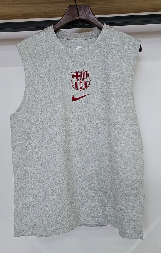 25/26 Barcelona pure cotton football vest T-shirt (S-3XL)