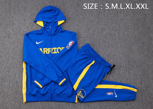 NBA Golden State Warriors Blue Tracksuit – Hoodie & Pants (S to 2XL)