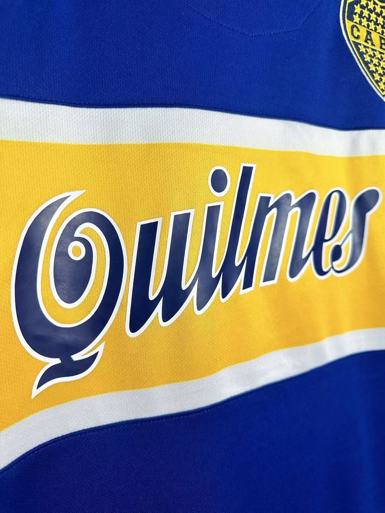 Retro 1996/97 Boca Juniors Home Long-Sleeved Shirt