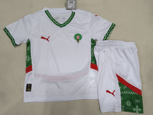 24/25 Kids Morocco away Size: 16-28