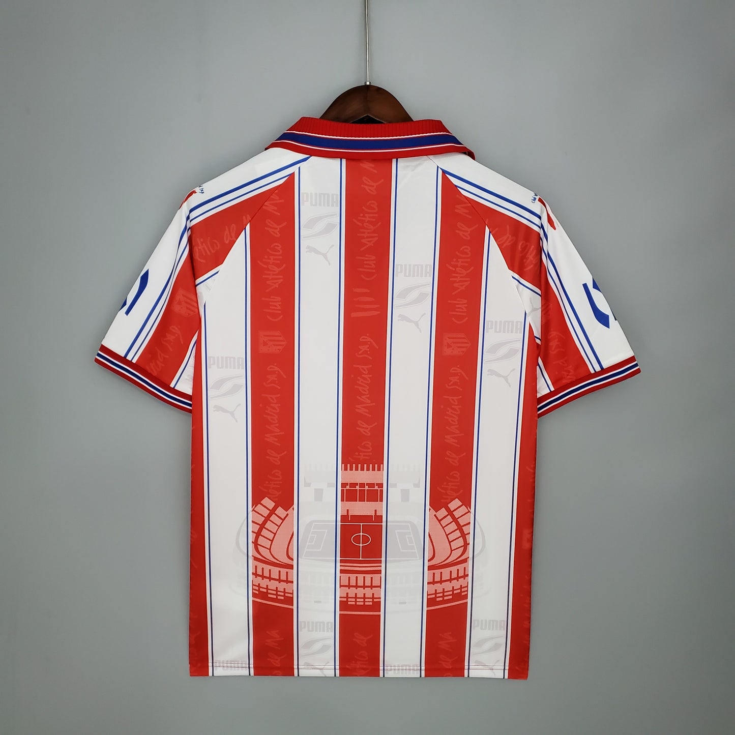 Retro Atletico Madrid 96/97 Home Kit