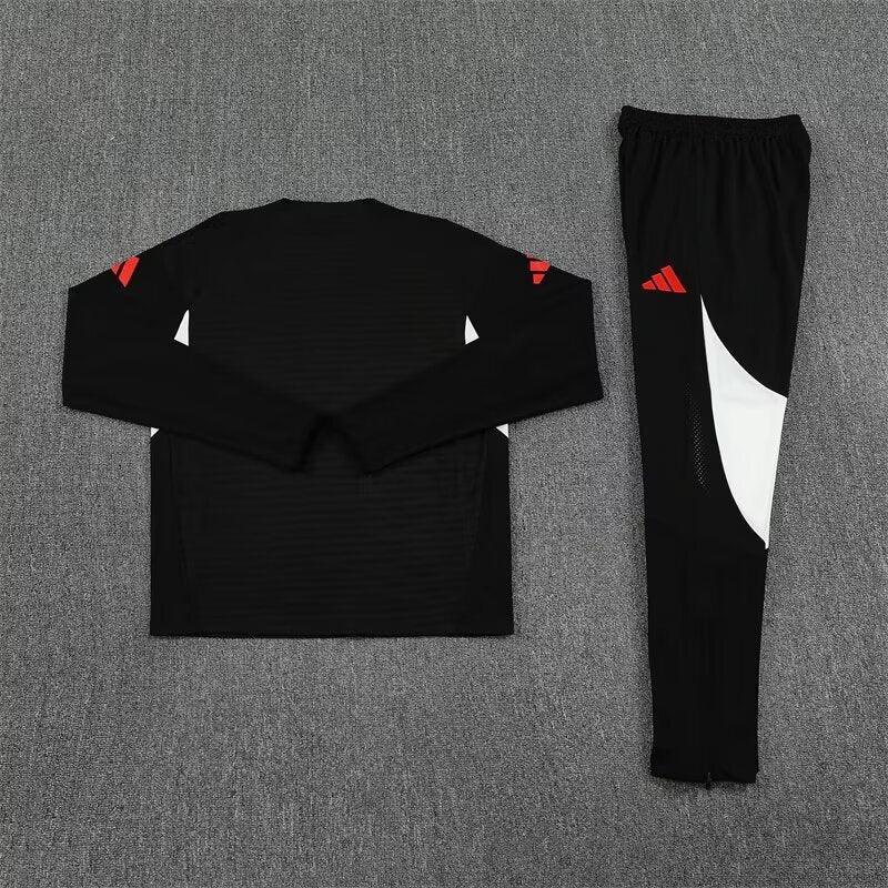 2025/26 LVP Black Half Pull Training Suit S-XXL