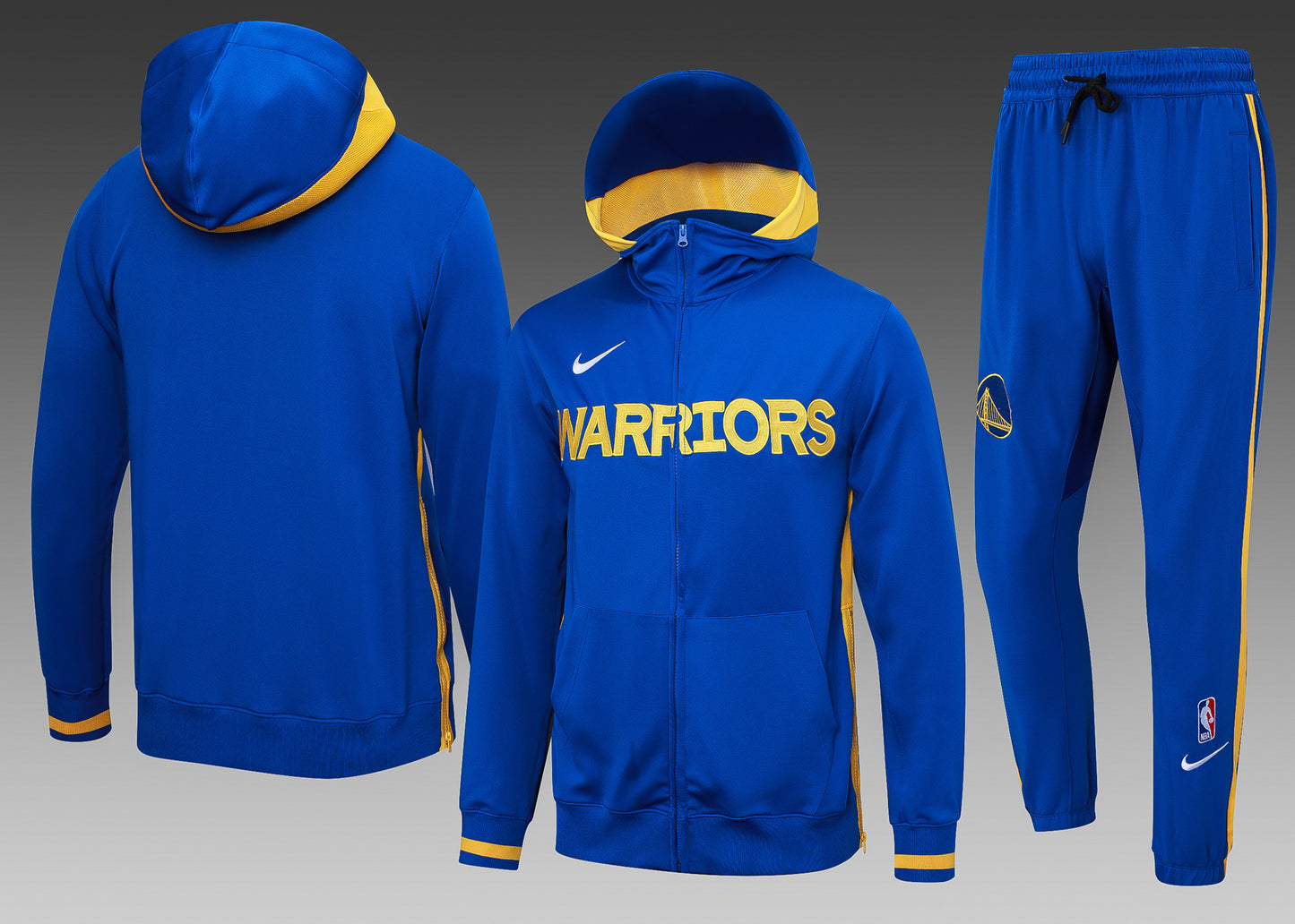 NBA Golden State Warriors Blue Tracksuit – Hoodie & Pants (S to 2XL)