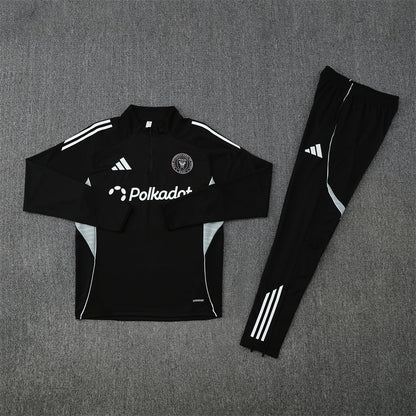2025/26 Miami Black Half Pull Training Suit (Adults&Kids)