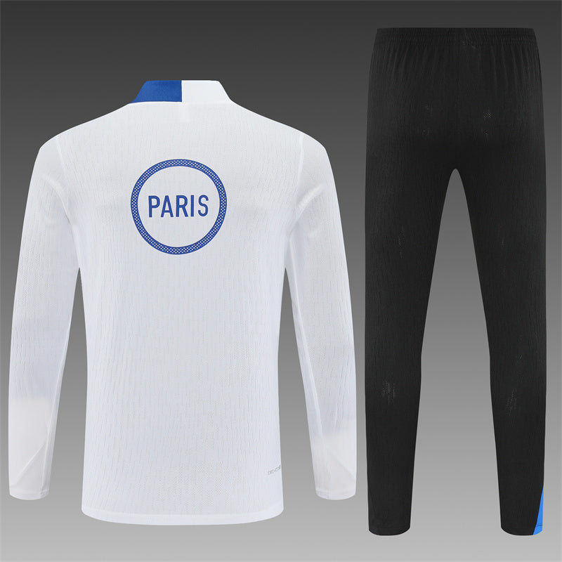 2025/26 PSG White Half Pull Training Suit (Adults&Kids)