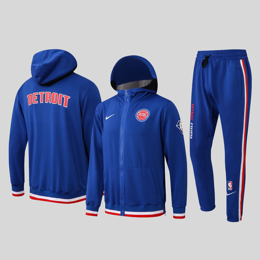 NBA Detroit Pistons Blue Tracksuit – Hoodie & Pants (S to 2XL)