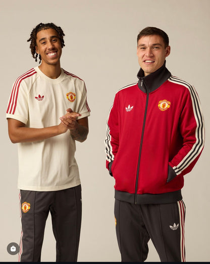 Manchester United adidas Originals Retro Slimming Jacket+Retro Pants S-XXL