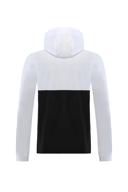 São Paulo Black and White Windbreaker