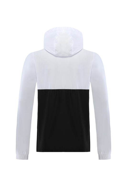 São Paulo Black and White Windbreaker