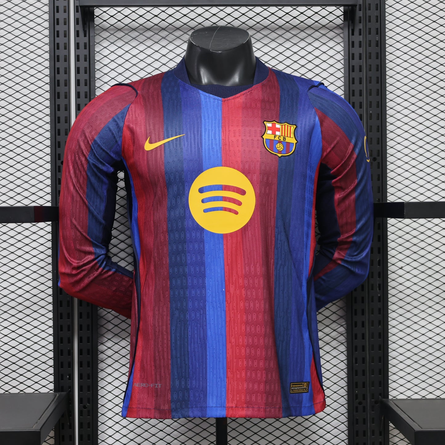 2026/27 Barcelona Home Long Sleeve Player Version Soccer Jersey S-XXL
