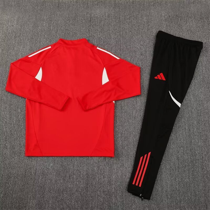 Liverpool 25/26 Training Tracksuit – Red & Black