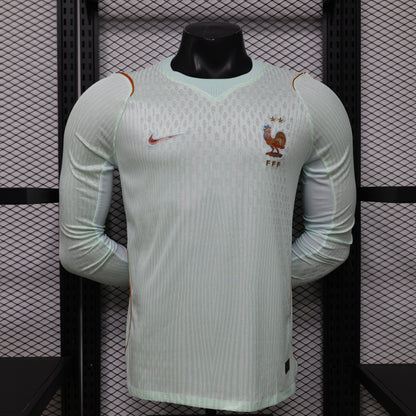 2026 France Away Long Sleeve Player Edition World Cup Jersey