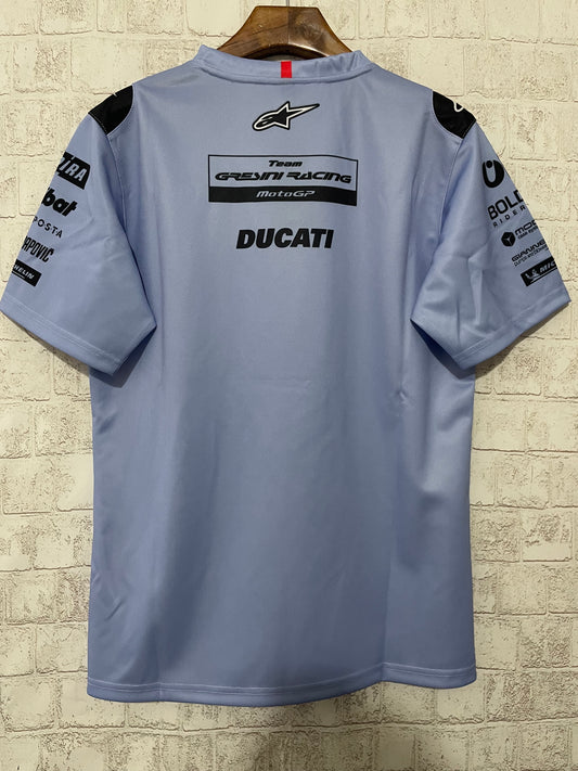 Ducati Gresini Racing T-Shirt – Light Blue (Unisex)