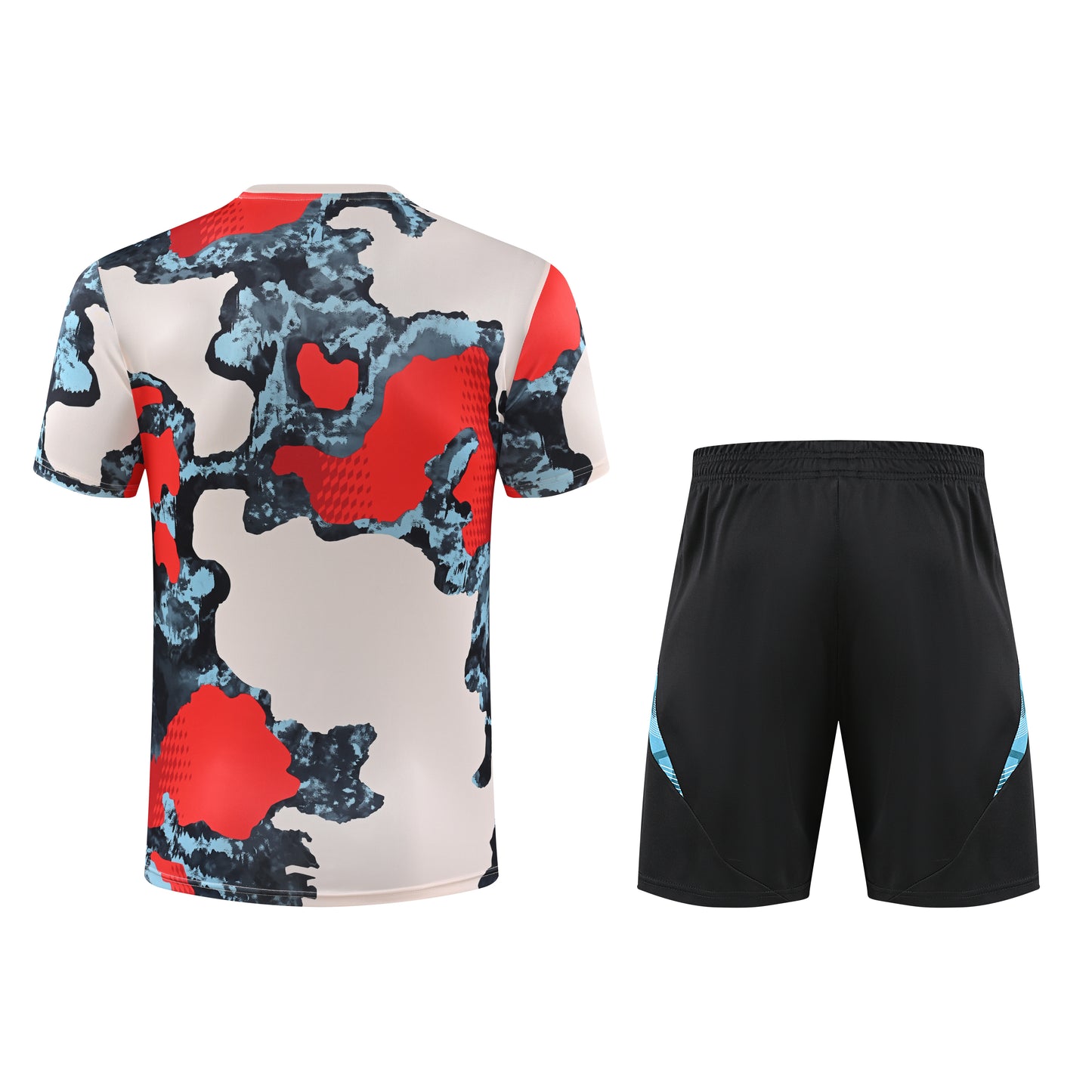 Bayern Munich 25/26 Training Suit – Red & Blue Abstract Design