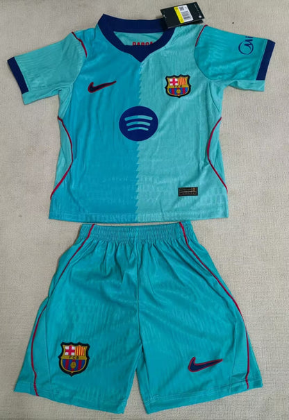 2026/27 Kids Barcelona Second away player edition football jersey&size 16-28