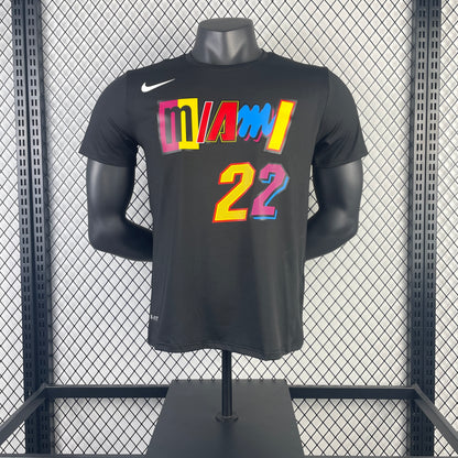 NBA Miami Heat Black T-Shirt – Vice City Edition #22