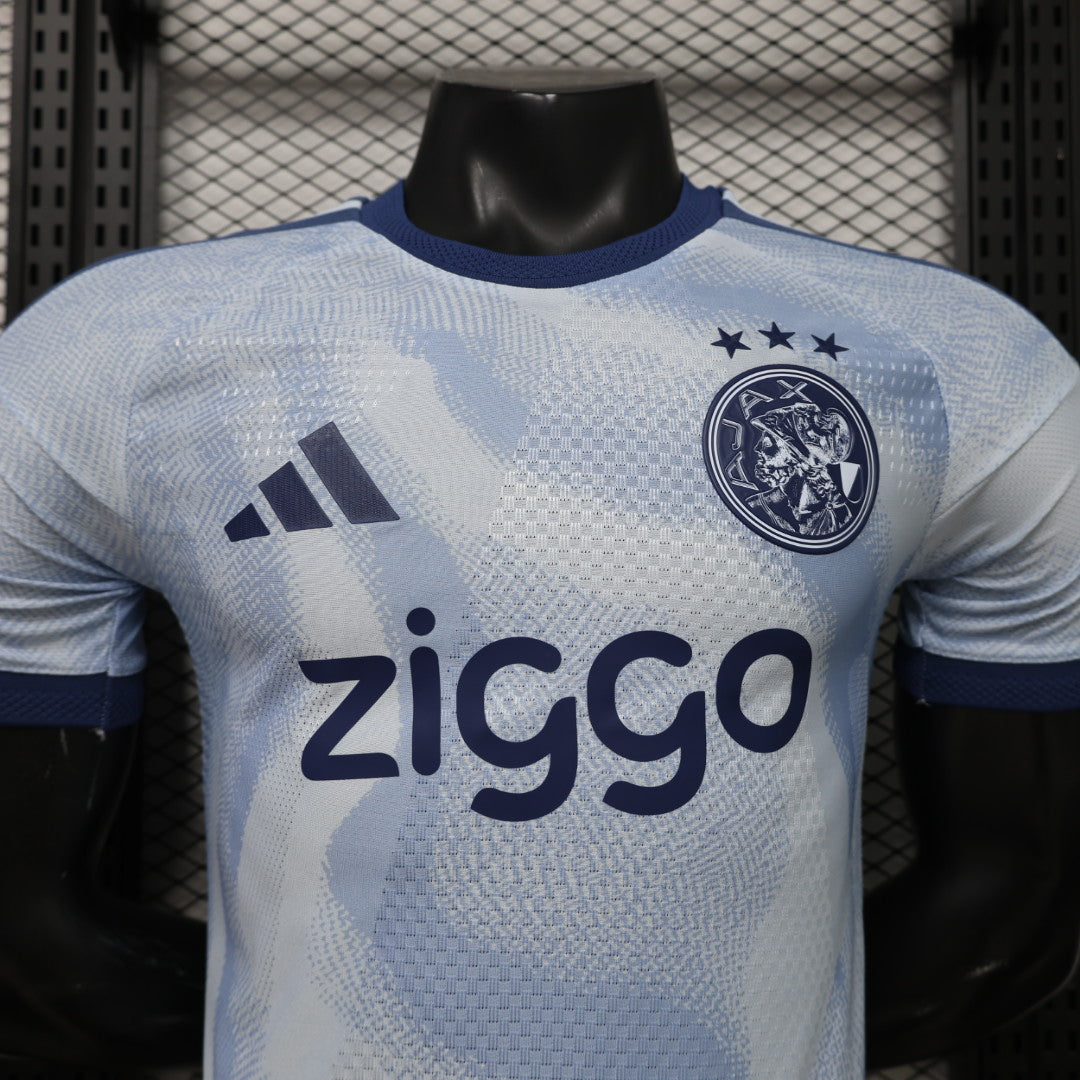 2026/27 Ajax 2nd Away Player Version Soccer Jersey front close-up
