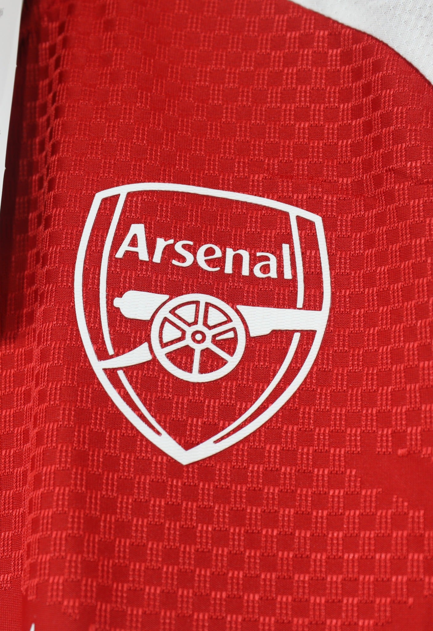 2026/27 Arsenal Home Long Sleeve Player Edition crest detail